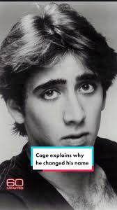 Nicolas Cage's Name Change