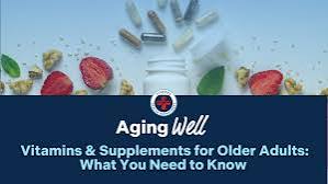 Five Supplements That May Help You Age Well