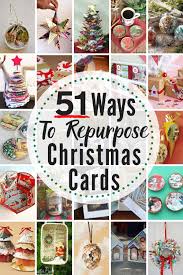 Design your christmas cards from scratch. 51 Epic Recycled Christmas Card Crafts The Heathered Nest