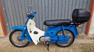Image result for Nice Blue 1977 Honda