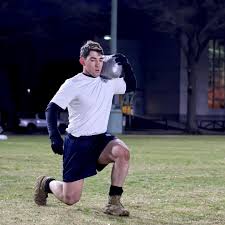 Last night, 3/C Caleb Gross was "The man in the arena," dominating his  opponent at the brigade semifinals.