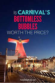 Is It Worth It To Purchase Carnivals Bottomless Bubbles Package?