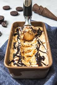 caramel oreo fudge ripple ice cream