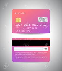 If you can maintain the required minimum balances, you can have the debit card without monthly fees. Realistic Detailed Credit Cards Set With Colorful Pink Gradient Abstract Background Design Front And Back Side Template Money Payment Symbol Vector Illustration Royalty Free Cliparts Vectors And Stock Illustration Image 92778109