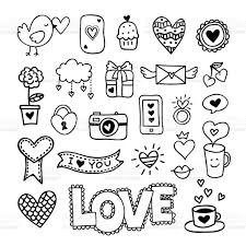Hearts Ring Camera Coffee St Valentine S Day Cincept Hand Arte De Manualidades Faciles Revistas De Arte Garabateado Garabatos Simples Graffitis de corazones chidos de amor a lápiz : garabatos simples