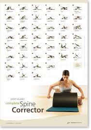 Stott Pilates Wall Chart Complete Spine Corrector