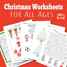 This huge christmas learning pack has over over 60 pages of christmas worksheets is perfect for helping preschoolers, kindergartners, grade 1, grade 2, and grade 3 students practice a variety of math and literacy activities with a fun christmas theme. Christmas Worksheets For Kids Itsybitsyfun Com