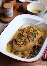 Roti De Veau A La Creme Et Aux Morilles Recette Roti De Veau Recettes De Cuisine Morilles