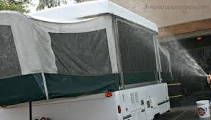 They are the modest form of rv's that need minimum investment. Cleaning Waterproofing Pop Up Camper Canvas The Pop Up Princess