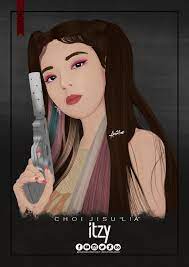 Not shy not me itzy nan da wonhae dada yeah not shy not me. Artstation Itzy Choi Jisu Lia Not Shy Minatashizaki Art