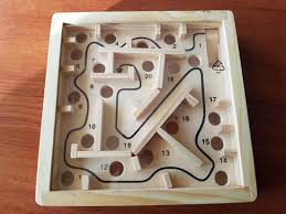 Bol Com Houten Labyrint Spelletje Games