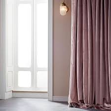 Find appealing designs for a versatile addition. Cotton Luster Velvet Curtain Dusty Blush West Elm Black Out Lining X2 Pink Velvet Curtains Dusty Pink Curtains Velvet Curtains