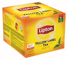 Lipton yellow label black tea is the perfect wake me up drink specially blended to serve hot or iced. Lipton Yellow Label 200 Tea Bags Fresh Store Eu