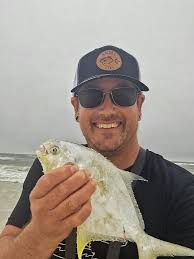 catching whiting fish in central east coast florida before a storm