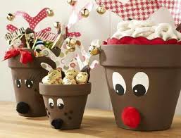 Reindeer Plant Pot Gift Boxes Cheap Christmas Diy Christmas Crafts Christmas Crafts For Kids