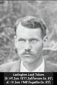 Lexington “Leck” Tolson (1877-1948)