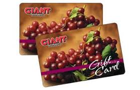 Next, go to my account page and click on payment tab and then click gift cards link. Giant Food Stores Gift Cards Goldnstuff Giftcards