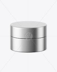 Download Matte Metallic Cosmetic Jar Mockup In Jar Mockups On Yellow Images Object Mockups
