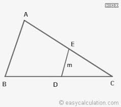 Connect the points of intersection of both arcs, using the straightedge 4. Triangle Midsegment Calculator