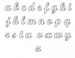 Qué letra es conveniente para niños que inician la escritura: Abecedario Jpg9 Moldes De Letras Cursiva Moldes De Letras Letras Cursivas