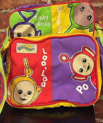 Vintage Teletubbies Child S Lunch Bag With Adjustable Strap And Bottle Pockets Kids Lunch Bags Teletubbies Lunch Bag