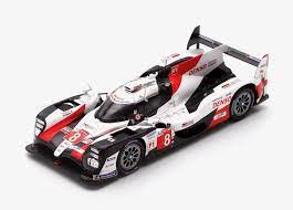 spark model 43lm19 toyota ts050 hybrid 8 toyota gazoo racing sebastien buemi kazuki nakajima fernando alonso winner le mans spark models le mans toyota