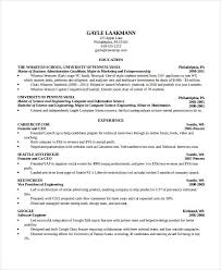 resume templates computer science
