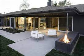 Indoor Outdoor Concrete Patio Designs Modern Patio Concrete Patio