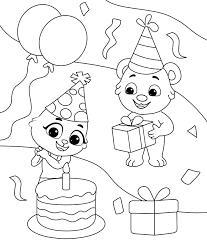 You can use our amazing online tool to color and edit the following personalized birthday coloring pages. Free Happy Birthday Coloring Card
