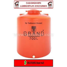 Harga tangki air terbaru semua merk april 2018. Jual Tangki Air Tandon Air Grand Plastik 700l Cv Asia Bangun Karya Surabaya Jawa Timur Indotrading