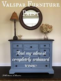 Painting With Valspar Furniture Paint