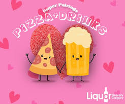 Six Super Duper Pizza And Beverage Pairings You Must Know Chicago Style Pizza New York Style Pizza Liquor Delivery