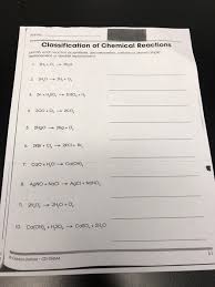 A) 2 nabr + 1 ca(oh) 2 1 cabr 2 + 2 naoh type of reaction: Solved Classification Of Chemical Reactions Dentify Each Chegg Com