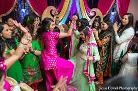 Photo Traditional Mehndi Party Mehndi Party Muslim Wedding Ceremony Indian Wedding