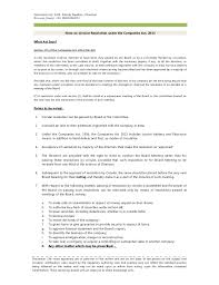 To use our free corporate resolution samples, start by replacing the highlighted areas of the document with your company's information. Note And Format On Circular Resolution Under The Companies Act 2013