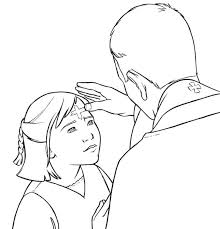 Color the day of ash! Ash Wednesday 7 Coloring Page Free Printable Coloring Pages For Kids