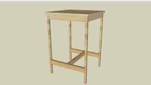The ikea lack side table has a height of 17 3/4 (45 cm) and a top surface with widths of 21 5/8 (55 cm). Ikea Bjorkudden Bar 3d Warehouse