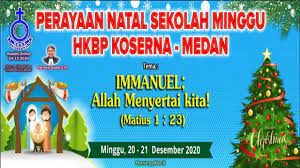 Karena berbagi adalah salah satu aplikasi kasih semoga tema natal anda juga dapat dihidupi dan jadi berkat bagi orang banyak. Ibadah Perayaan Natal Anak Sekolah Minggu Hkbp Koserna Horong Kecil 20 12 2020 Youtube
