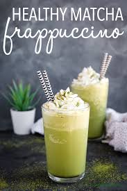 Healthy Matcha Green Tea Frappuccino The Busy Baker