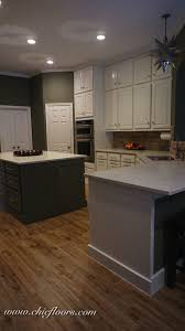 A New Beautiful Floor And Quartz Countertop Remodel Of A Home In Gleannloch Farms The Owner Chose Marazziusa Americ Countertop Remodel Ceramic Tiles Flooring