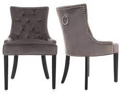 These velvet dining chairs will stand out in any room whether it has carpet or. Verona Dining Chair In Grey Velvet With Chrome Knocker And Black Legs Graues Esszimmer Esszimmerstuhle Leder Esszimmerstuhl