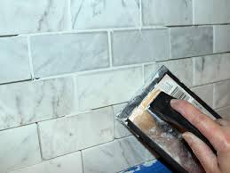 Some installers recommend sealing travertine before and after installation, and others recommend before and after grouting. How To Install A Marble Tile Backsplash Hgtv