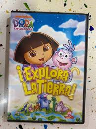 DORA LA EXPLORADORA DVD ¡ EXPLORA LA TIERRA ! ESPAÑOL INGLES FRANCES ALEMAN  ITAL