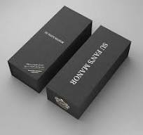 Custom Silver Stamping Logo Rigid Board Gift Packaging Wine Box for Single  Bottle Paper Gift Box