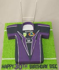 Melbourne storm is a professional australian rugby league team that is based in the city melbourne storm is one of the most recent additions to the competition, prior to the formation of the gold coast. Melbourne Storm Raiders Cake Football Cake 30th Birthday