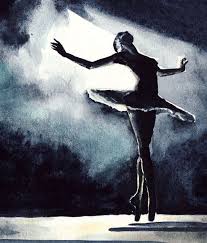Ballet Art Ballerina Dancer Print Misty Copeland Inspirational Etsy Ballet Painting Ballerina Art Ballet Art