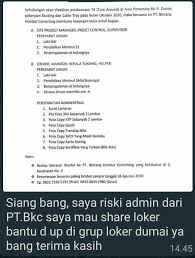 Bank bni 46 sejak awal didirikan pada tanggal 5 juli 1946, sebagai bank pertama yang secara resmi dimiliki negara ri. Loker Dumai New Posts Facebook