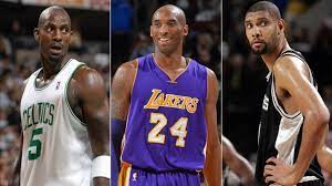 Kobe bryant is in the hall now, along with contemporaries tim duncan and kevin garnett. Kobe Bryant Tim Duncan Kevin Garnett Headline Nine Member 2020 Hall Of Fame Class Nba Com