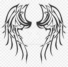 Initially, these pieces were inked by indigenous tribes as a means to protect warriors, symbolize social status, or used to adorn their bodies. Tribal Angel Wings By Angelofmusic2288 On Deviantart Tribal Angel Wing Tattoos Free Transparent Png Clipart Images Download
