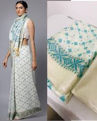 Maybe you would like to learn more about one of these? Lace Border Jamdani Cotton Saree Fashionmozo